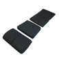 BRIDE Replacement Non-Recliner Fixed Back Seat Cushion Pads – Black (3-Piece Set)