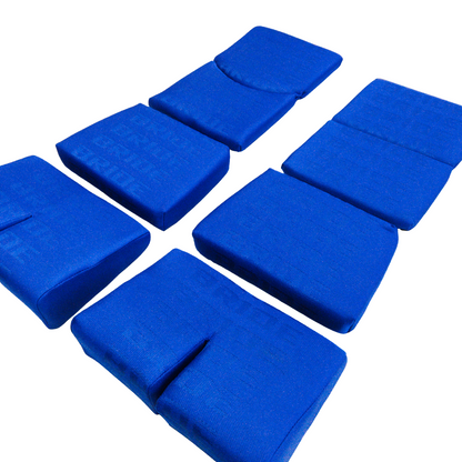 BRIDE Replacement Recliner Seat Cushion Pads – Blue Gradation Logo (3-Piece Set)