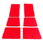 BRIDE Replacement Recliner Seat Cushion Pads – Red (3-Piece Set)