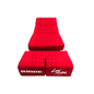 BRIDE Replacement Recliner Sea Cushion Pads – Red LOW MAX Gradation Logo (3-Piece Set)