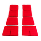 BRIDE Replacement Recliner Seat Cushion Pads – Red Gradation Logo (3-Piece Set)