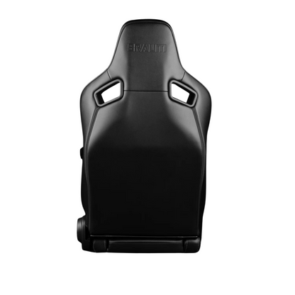 BRAUM Elite V2 Sport Seats (Reclinable - Black and Grey Plaid Inserts) Low Base Version