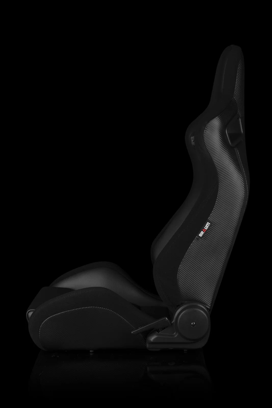 BRAUM Elite S Racing Seats (Reclinable - Black Leatherette) Black Cloth / Blue Cloth / Red Cloth / Red Plaid / Gray Plaid