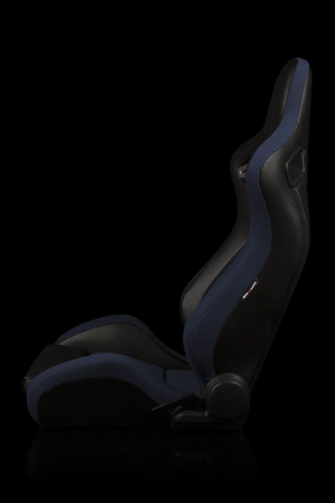BRAUM Elite S Racing Seats (Reclinable - Black Leatherette) Black Cloth / Blue Cloth / Red Cloth / Red Plaid / Gray Plaid