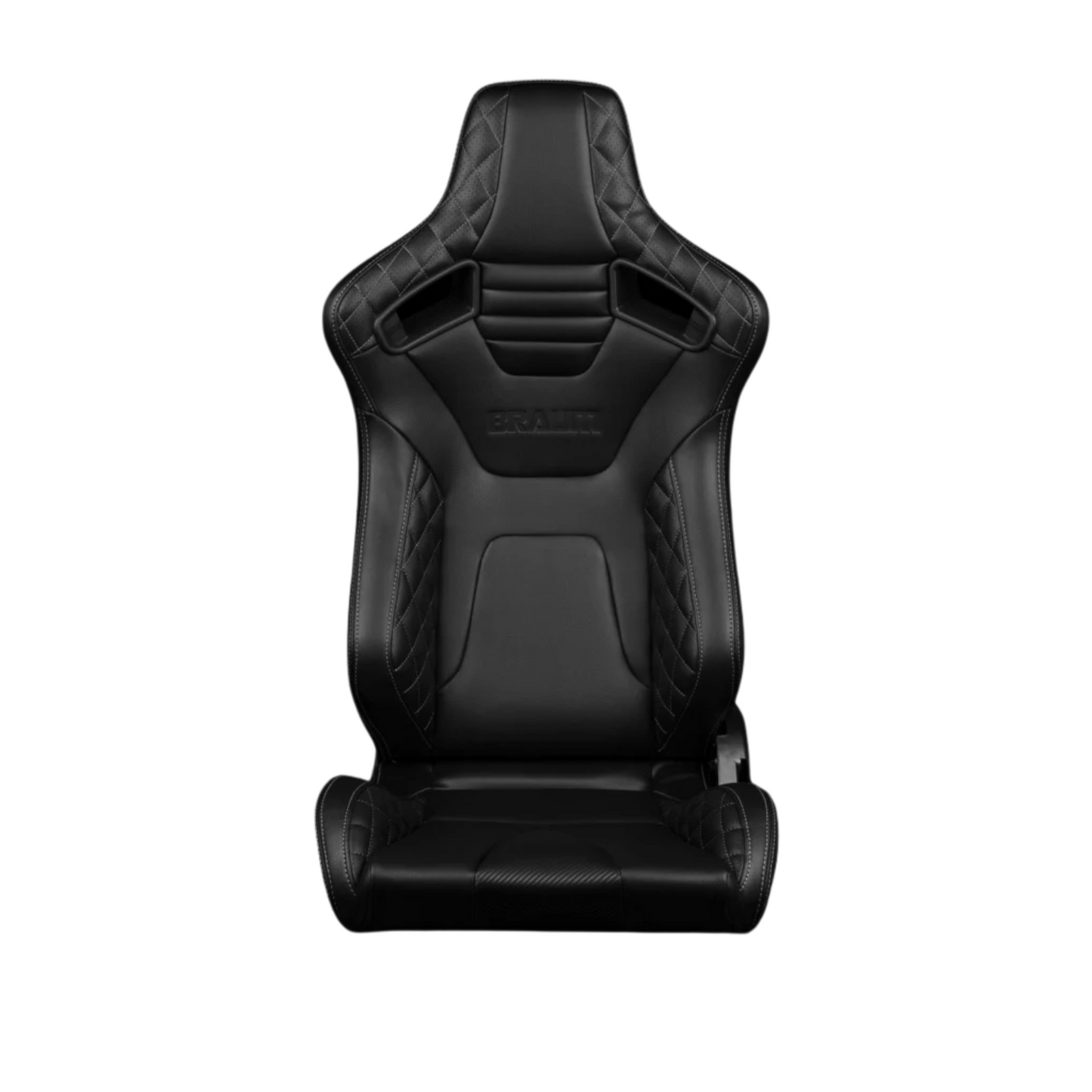 BRAUM Elite-X Racing Seats (Sport - Reclining) Black / Red / White / British Tan