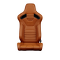 BRAUM Elite-X Racing Seats (Sport - Reclining) Black / Red / White / British Tan