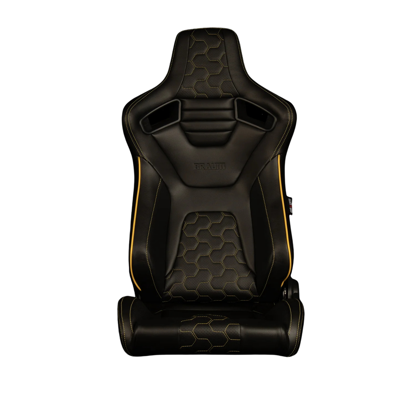 BRAUM Elite-X Racing Seats (Sport - Reclining) Black / Red / White / British Tan