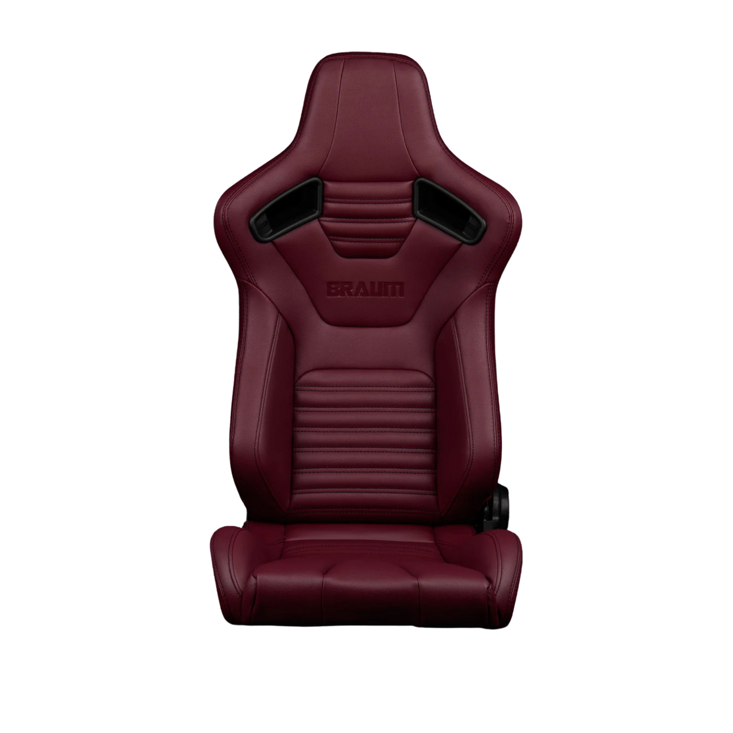 BRAUM Elite-X Racing Seats (Sport - Reclining) Black / Red / White / British Tan