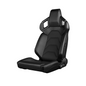 BRAUM Alpha-X Seats (Reclining w/ Carbon Fiber Look Back) White / Red / Black
