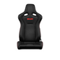 BRAUM Venom Seats (Reclinable) Black Cloth or Black & Red Cloth