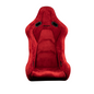 BRAUM Falcon-S Fixed Back Bucket Seat [Composite FRP] Black / White / Red