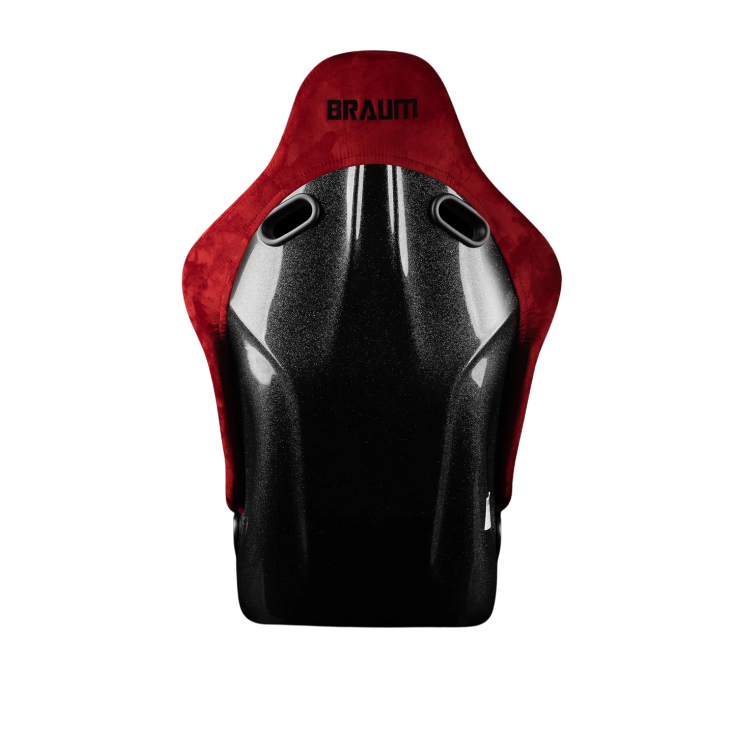 BRAUM Falcon-S Fixed Back Bucket Seat [Composite FRP] Black / White / Red