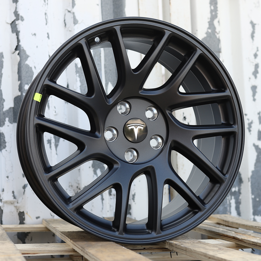 19x8.5" Gunmetal Photon Style Wheels (5x114.3) Fits Tesla Model 3 & Model Y AWD/RWD, Long Range & Performance