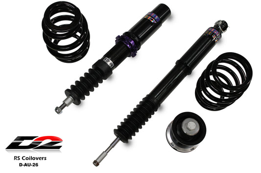 D2 Racing RS Coilovers for 2009-2015 Audi A4 (FWD) B8 (D-AU-26)