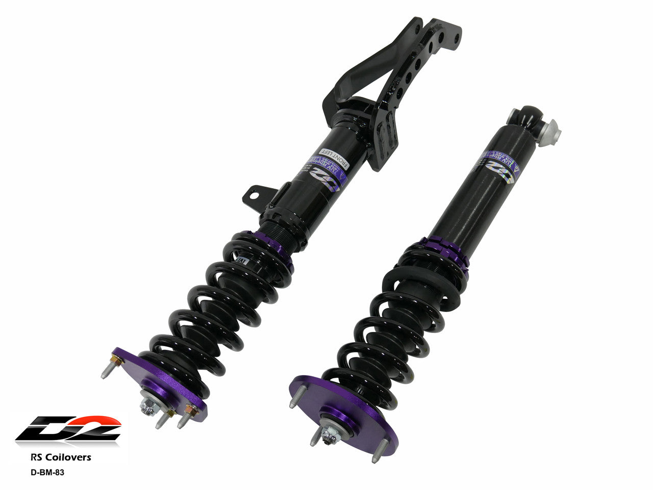 D2 Racing RS Coilovers for 2010-2017 BMW 5-SERIES F10 (AWD)