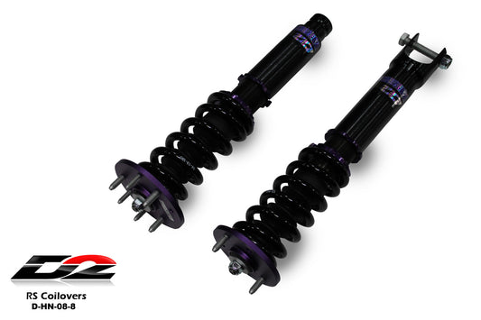 D2 Racing RS Coilovers for 2010-2015 Honda Crosstour (FWD/AWD) - (D-HN-08-8)