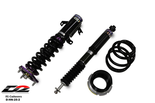 D2 Racing RS Coilovers for 2014-2015 Honda Civic Si (ONLY) / 16-22 Acura ILX (D-HN-25-2)