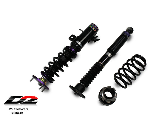 D2 Racing RS Coilovers for 2011-2014 Mazda 2 / 2011-2019 Ford Fiesta (D-MA-01)