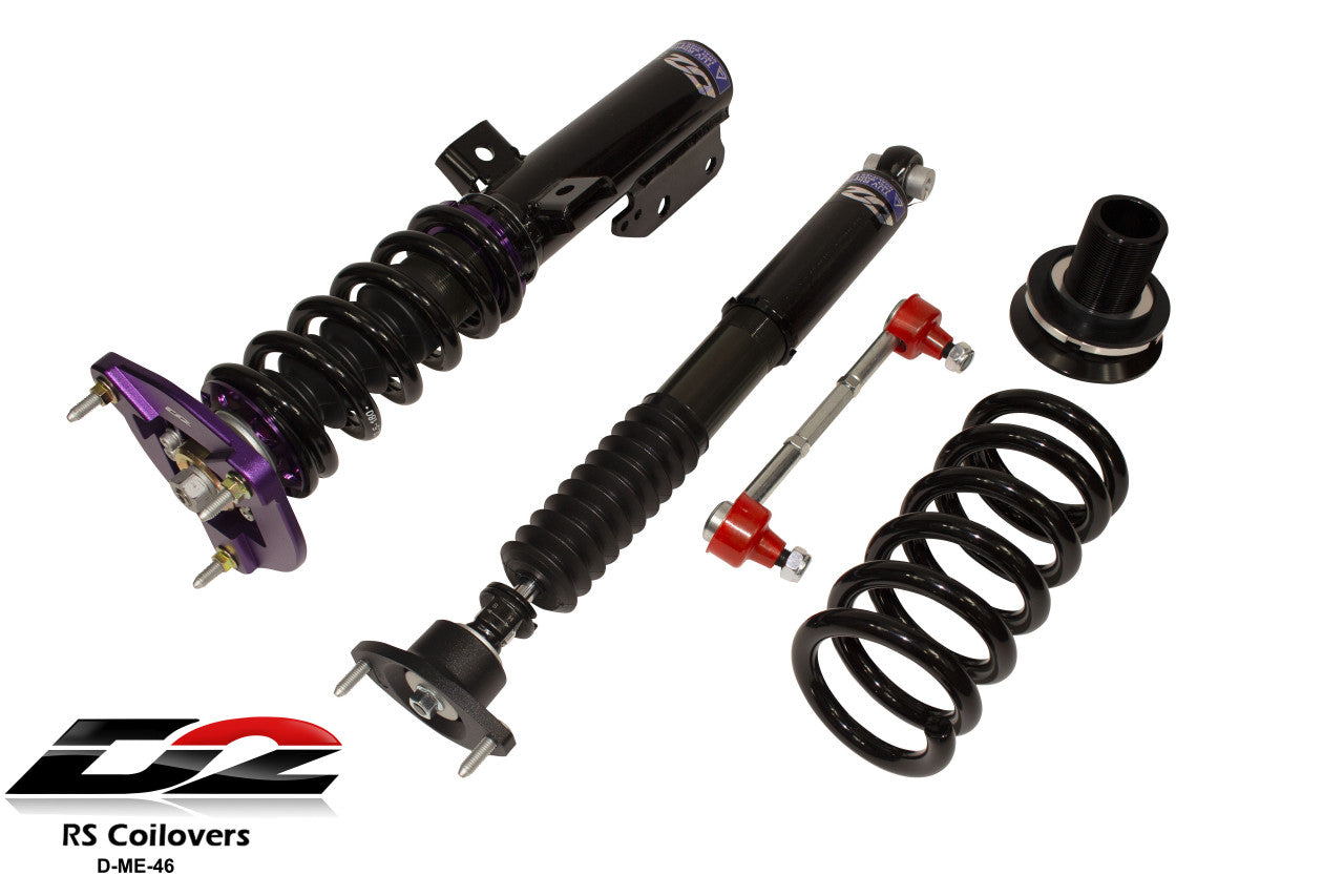 D2 Racing RS Coilovers for 2008-2014 Mercedes Benz C Class Sedan (AWD)
