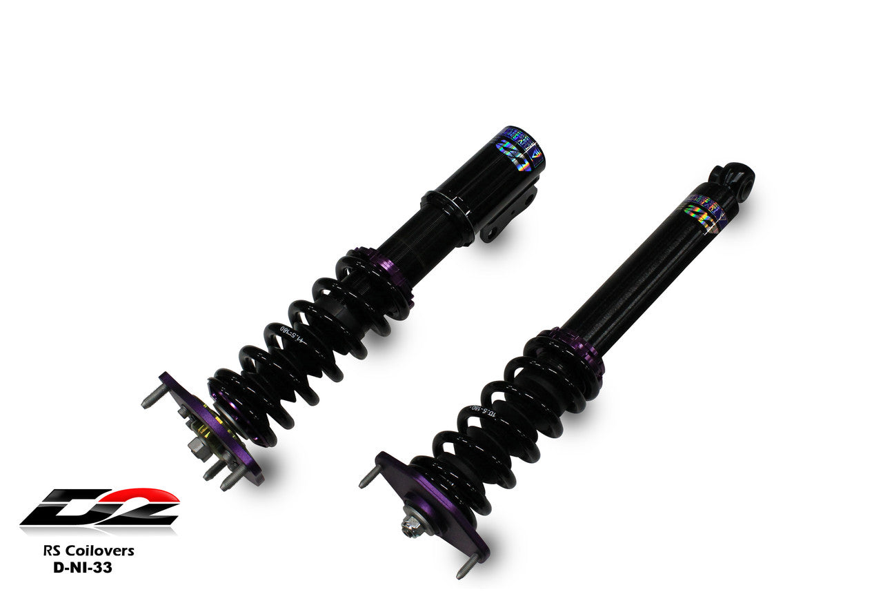 D2 Racing RS Coilovers for 1995-1998 Nissan 240SX S14