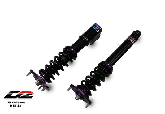 D2 Racing RS Coilovers for 1995-1998 Nissan 240SX S14 (D-NI-33)