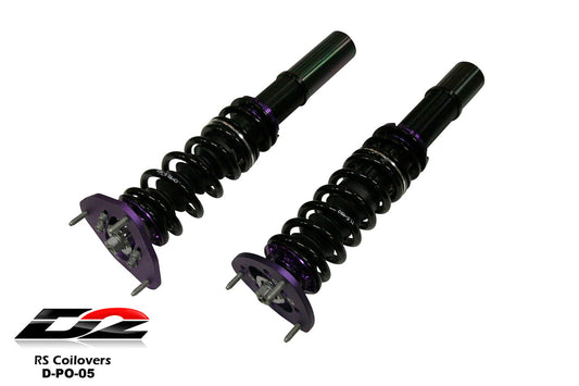 D2 Racing RS Coilovers for 1998-2004 Porsche Boxster (RWD) - (D-PO-05)