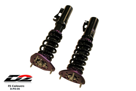 D2 Racing RS Coilovers for 2005-2012 Porsche Boxster 987 / 06-13 Cayman 987 (D-PO-06)