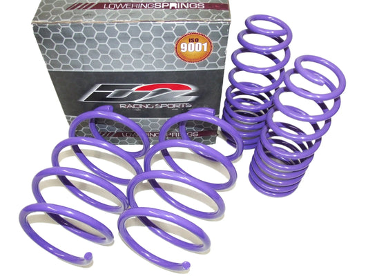 D2 Racing PRO Lowering Springs 1.6"F/2.0"R for 2005-2014 Ford Mustang