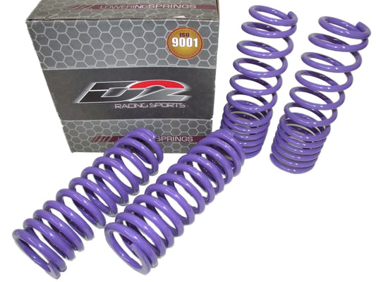 D2 Racing PRO Lowering Springs 2.5"F/2.25"R for 1992-2000 Honda Civic