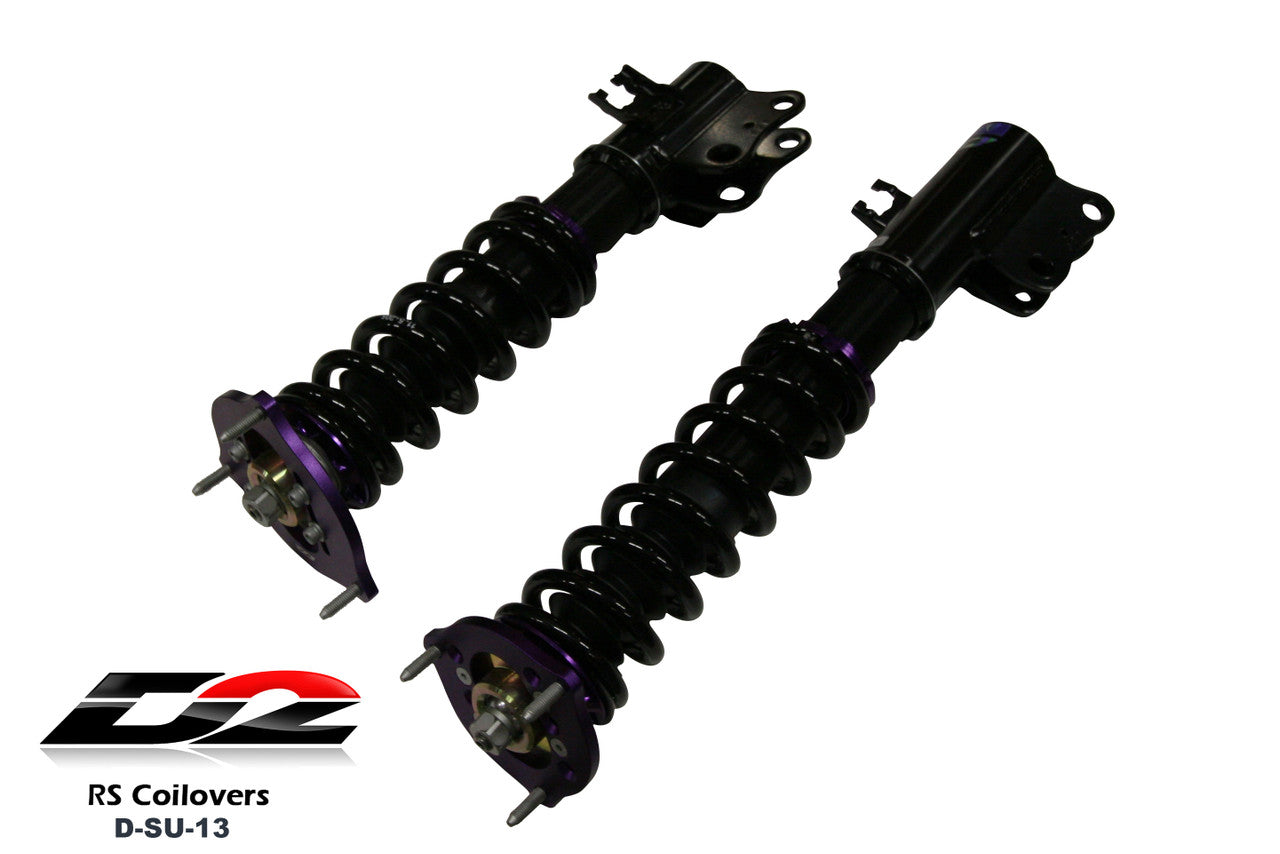 D2 Racing RS Coilovers for 1990-1994 Subaru Legacy