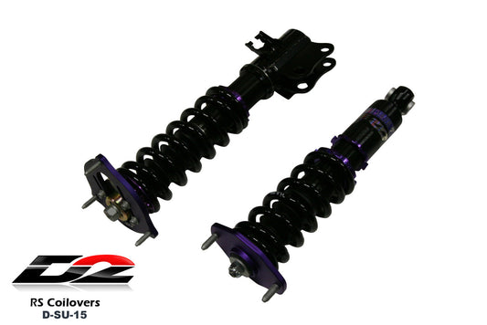 D2 Racing RS Coilovers for 2000-2004 Subaru Legacy BE/BH