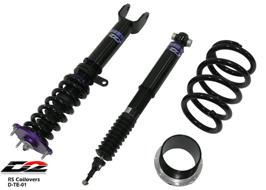 D2 Racing RS Coilovers for 2017-2021 Tesla Model 3 (RWD) - (D-TE-01)