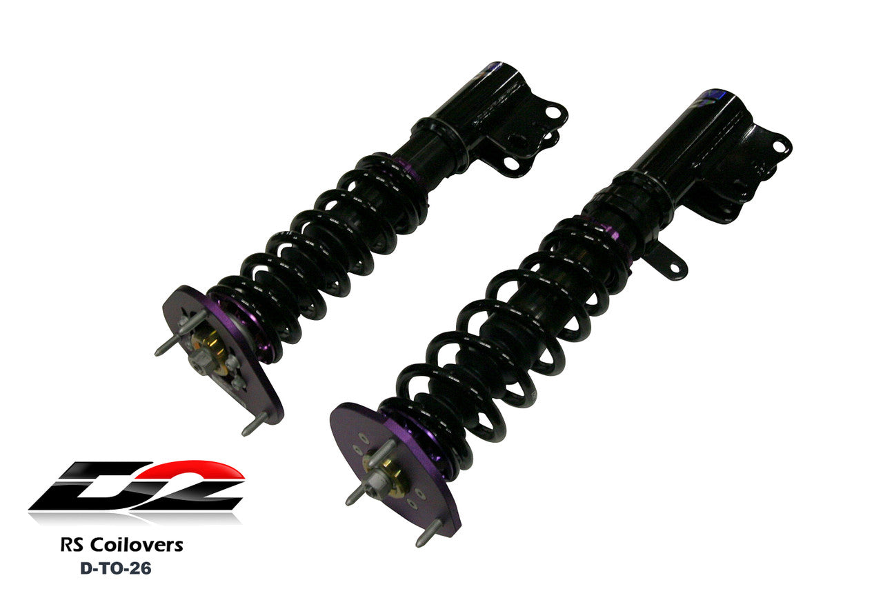 D2 Racing RS Coilovers for 1988-2002 Toyota Corolla/ Geo Prizm