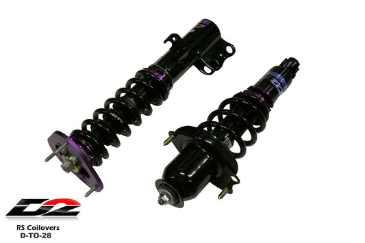 D2 Racing RS Coilovers for 2009-2019 Toyota Corolla/ 03-13 Matrix/ 03-10 Pontiac Vibe (FWD) - (D-TO-28)