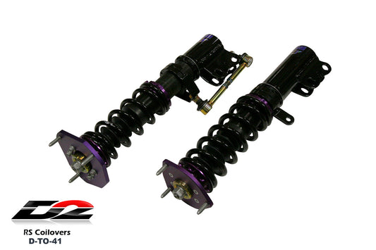 D2 Racing RS Coilovers for 1985-1986 Toyota MR2 AW11 (D-TO-41)