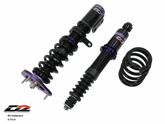 D2 Racing RS Coilovers for 2004-2009 Toyota Prius