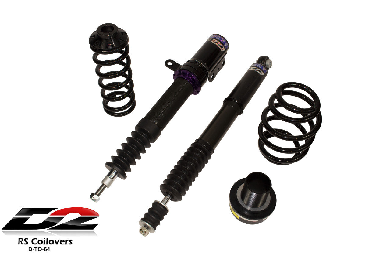 D2 Racing RS Coilovers for 2005-2019 Toyota Yaris/ 08-15 Scion xD