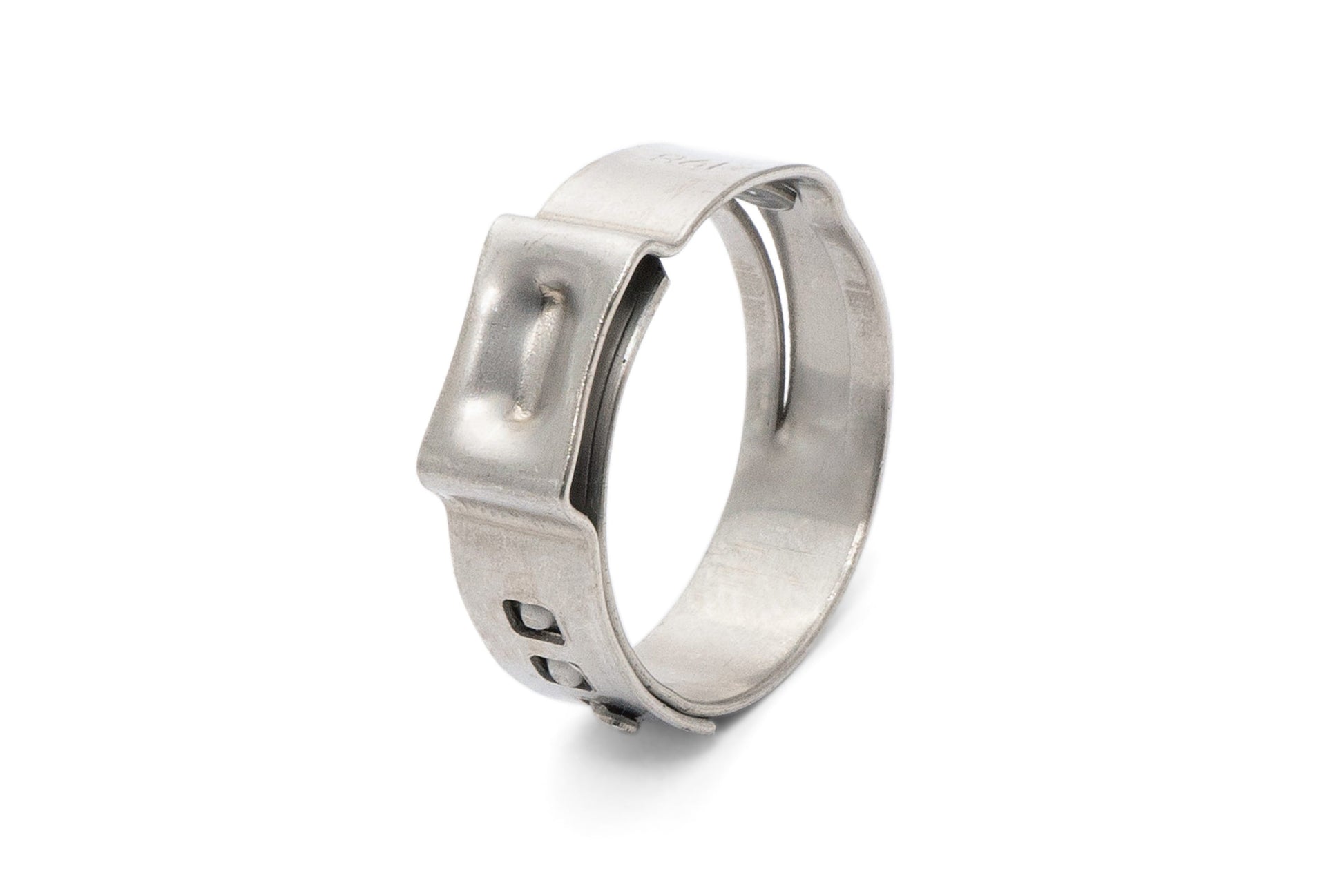 HPS 304 Stainless Steel Ear Hose Clamps Effective Range 13.2mm - 15.7mm 100pcs pack