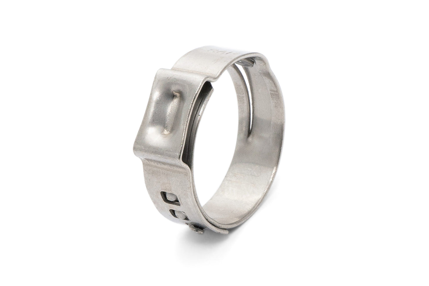 HPS 304 Stainless Steel Ear Hose Clamps Effective Range 12mm - 14.5mm 100pcs pack