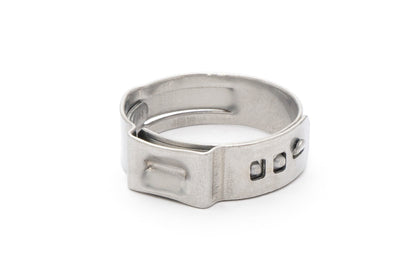 HPS 304 Stainless Steel Ear Hose Clamps, Effective Range 11.3mm - 13.8mm, 10pcs pack