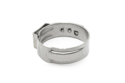 HPS 304 Stainless Steel Ear Hose Clamps, Effective Range 12.3mm - 14.8mm, 100pcs pack