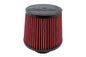 HPS Performance Red 2.75 inch Air Filter 7.75 inch Length 6 inch Base 5 inch Top HPS-4275-RED
