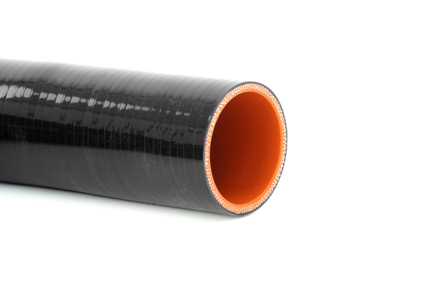 HPS 1" (25mm) Silicone 135 Degree Elbow Coupler Hose, High Temp 4-ply Reinforced, Black