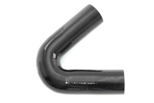 HPS 2-1/4 inch 57mm Silicone 135 Degree Elbow Coupler Hose High Temp 4-ply Reinforced Black