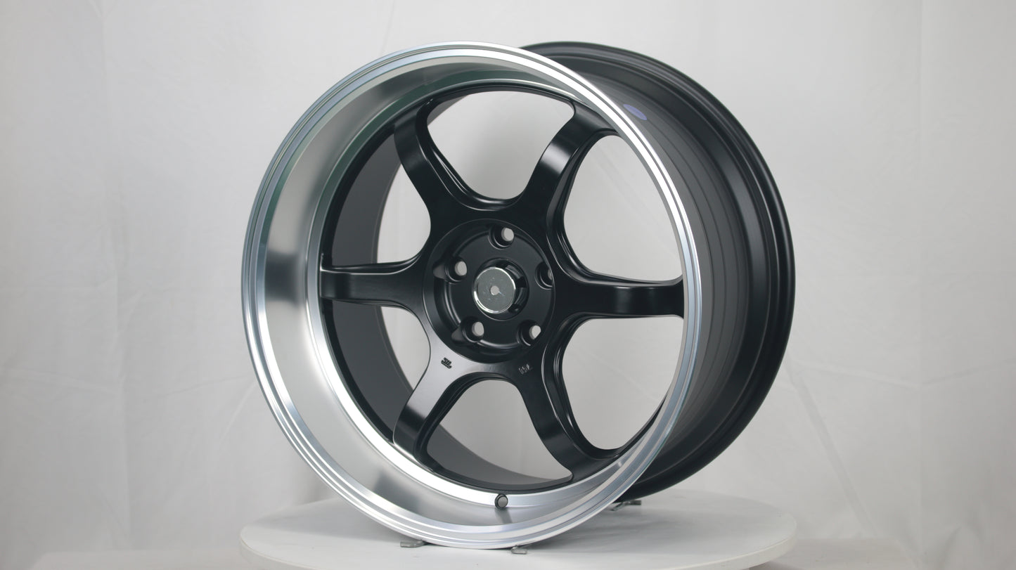 AVN-2 | Matte Black Machined Lip