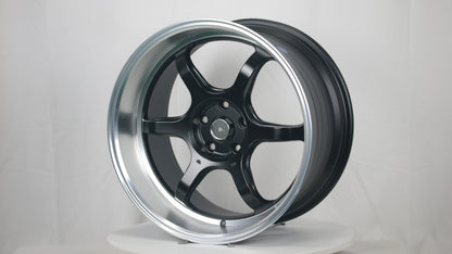 AVN-2 | Matte Black Machined Lip