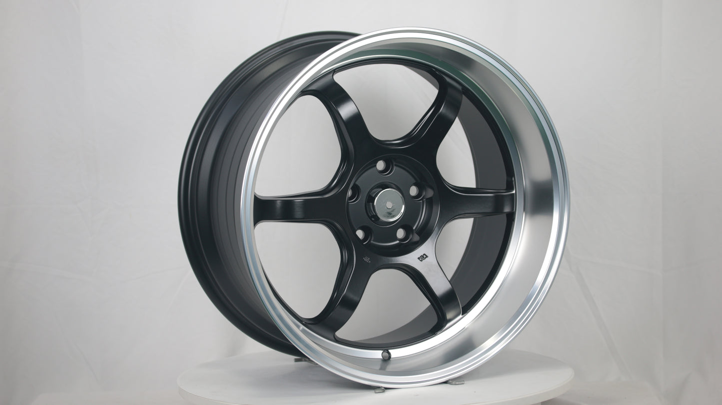 AVN-2 | Matte Black Machined Lip