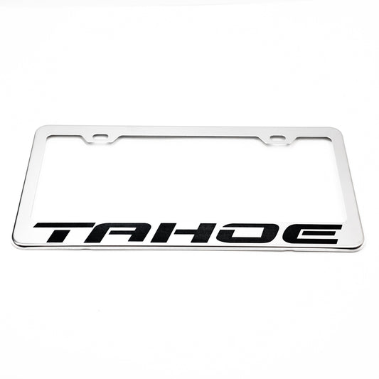 CHEVROLET TAHOE Stainless Steel Chrome License Plate Frame