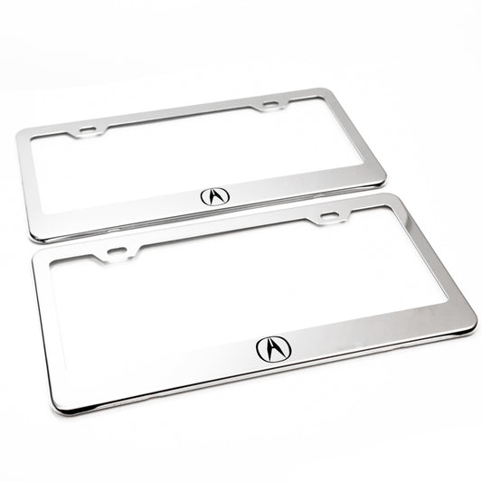 ACURA Stainless Steel Chrome License Plate Frame