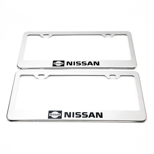 NISSAN Stainless Steel Chrome License Plate Frame